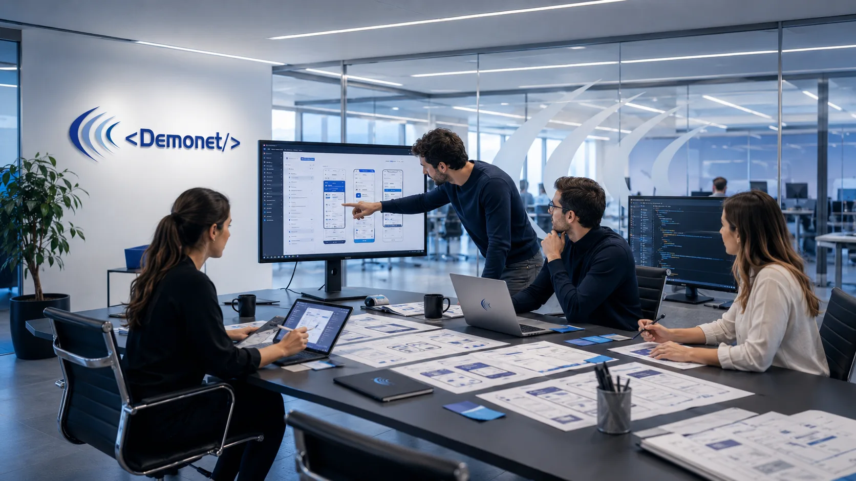 Immagine generata con IA: sessione di design e UX